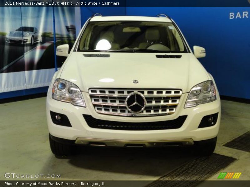 Arctic White / Cashmere 2011 Mercedes-Benz ML 350 4Matic