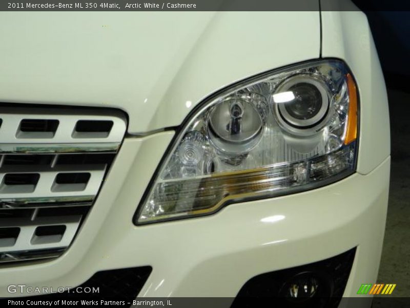 Arctic White / Cashmere 2011 Mercedes-Benz ML 350 4Matic