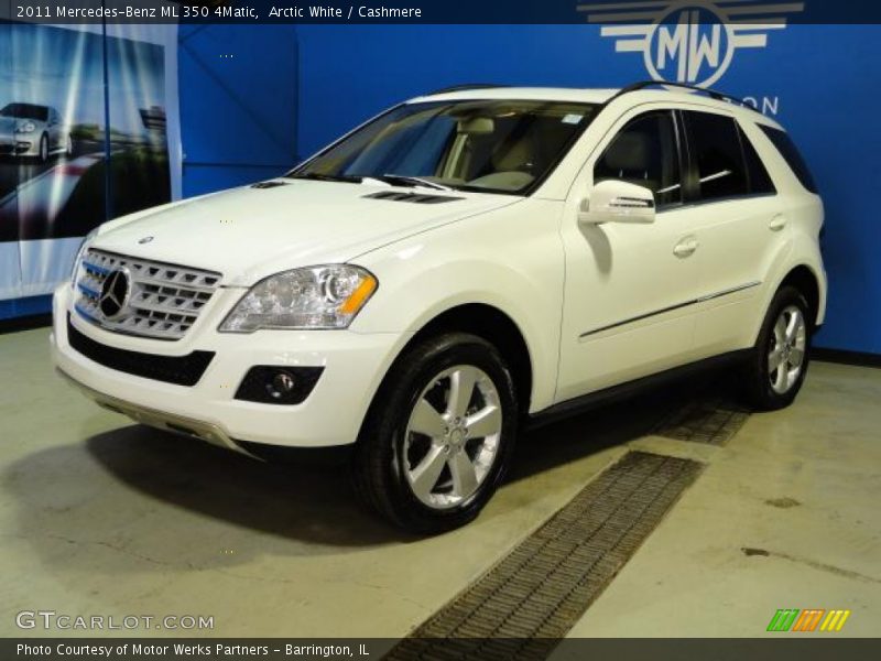 Arctic White / Cashmere 2011 Mercedes-Benz ML 350 4Matic