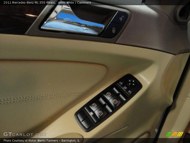 Arctic White / Cashmere 2011 Mercedes-Benz ML 350 4Matic