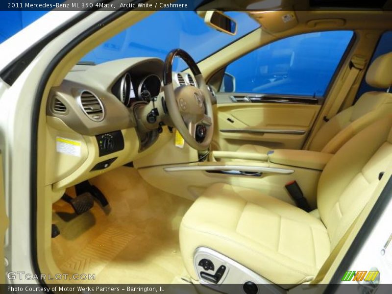 Arctic White / Cashmere 2011 Mercedes-Benz ML 350 4Matic