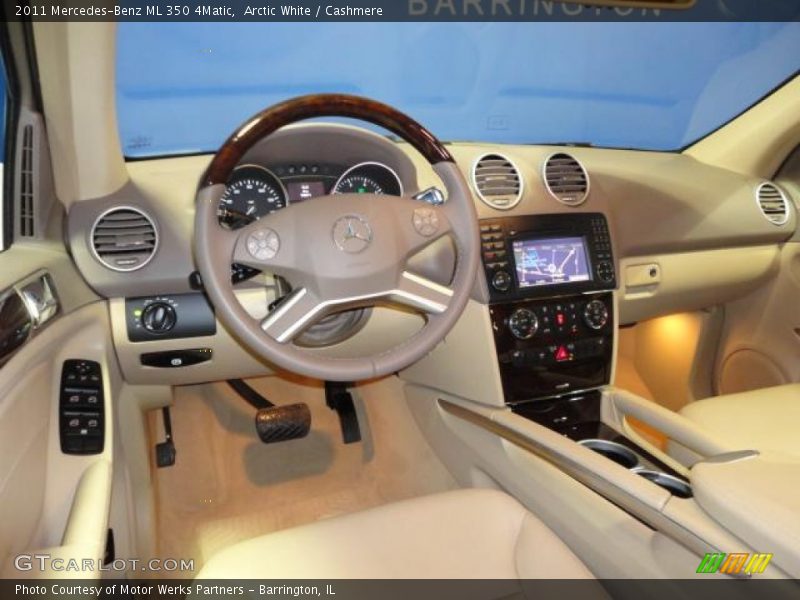 Arctic White / Cashmere 2011 Mercedes-Benz ML 350 4Matic