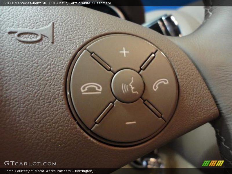 Arctic White / Cashmere 2011 Mercedes-Benz ML 350 4Matic