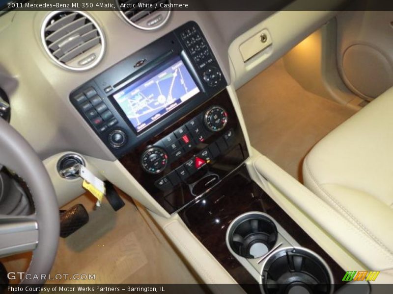 Arctic White / Cashmere 2011 Mercedes-Benz ML 350 4Matic