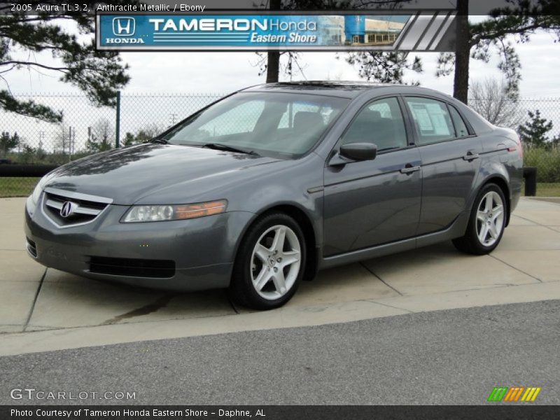 Anthracite Metallic / Ebony 2005 Acura TL 3.2