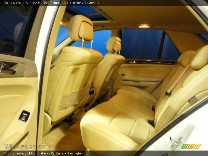 Arctic White / Cashmere 2011 Mercedes-Benz ML 350 4Matic