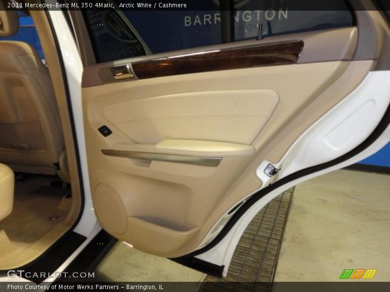 Arctic White / Cashmere 2011 Mercedes-Benz ML 350 4Matic