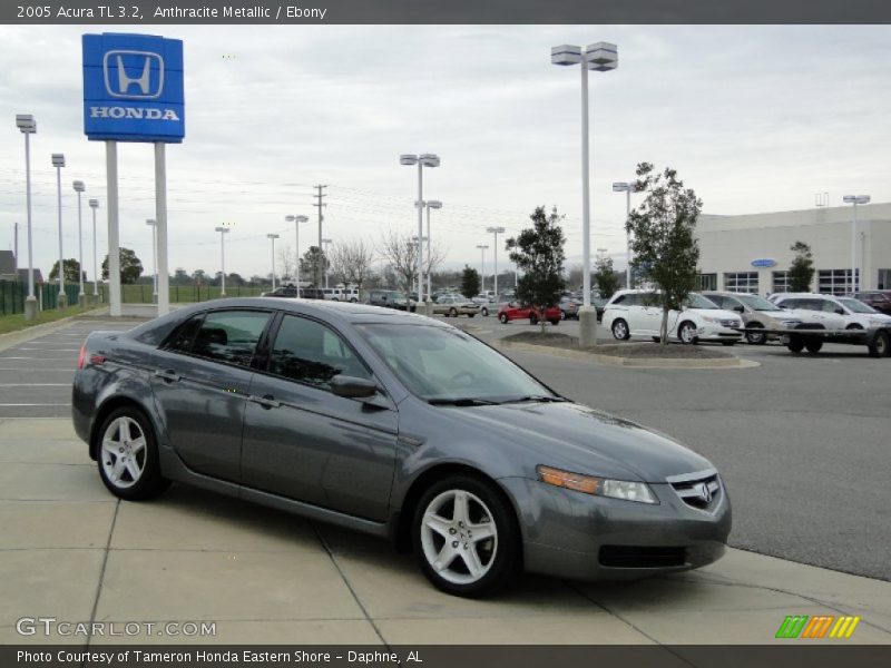 Anthracite Metallic / Ebony 2005 Acura TL 3.2