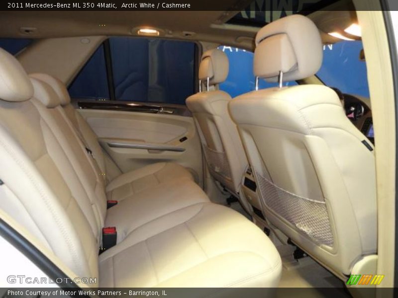 Arctic White / Cashmere 2011 Mercedes-Benz ML 350 4Matic