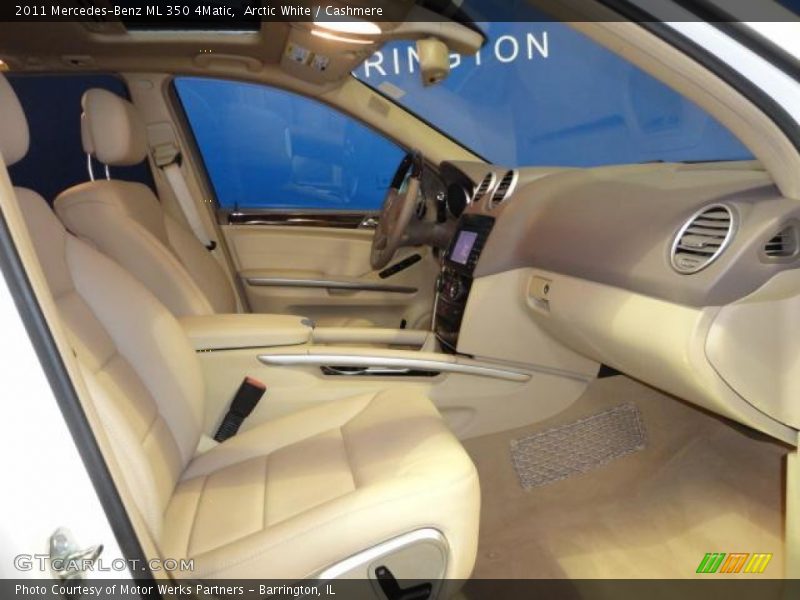 Arctic White / Cashmere 2011 Mercedes-Benz ML 350 4Matic