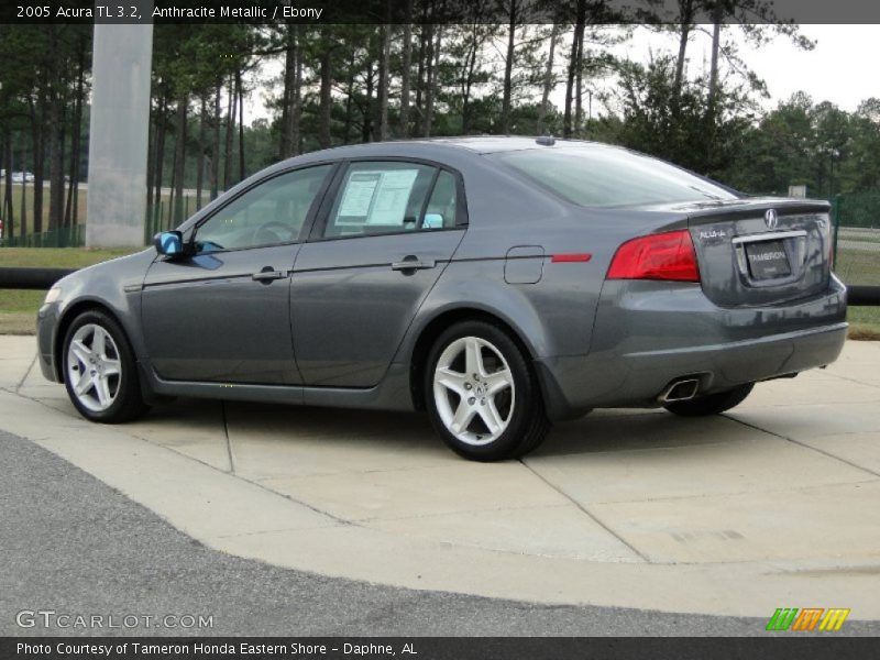 Anthracite Metallic / Ebony 2005 Acura TL 3.2