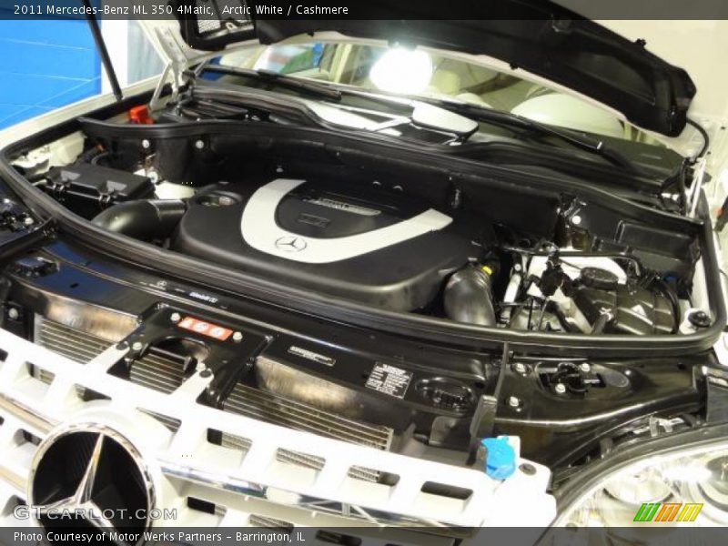 Arctic White / Cashmere 2011 Mercedes-Benz ML 350 4Matic