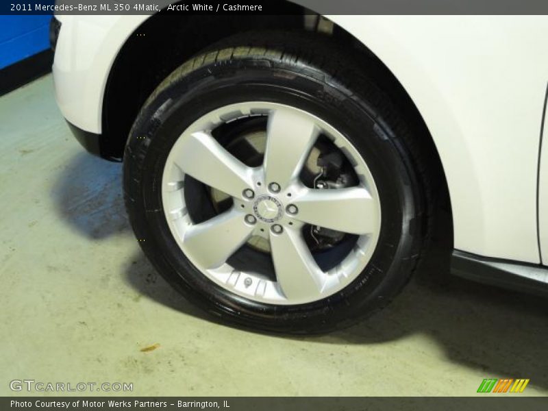 Arctic White / Cashmere 2011 Mercedes-Benz ML 350 4Matic