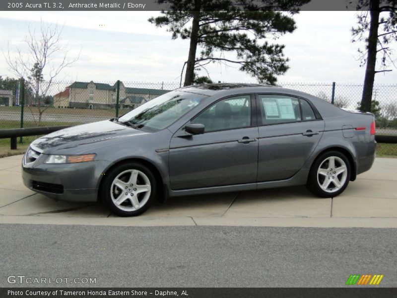 Anthracite Metallic / Ebony 2005 Acura TL 3.2