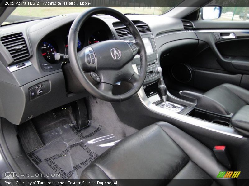 Anthracite Metallic / Ebony 2005 Acura TL 3.2