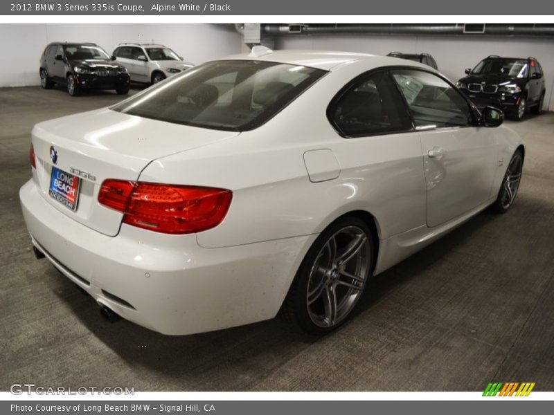 Alpine White / Black 2012 BMW 3 Series 335is Coupe