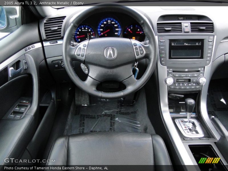 Anthracite Metallic / Ebony 2005 Acura TL 3.2