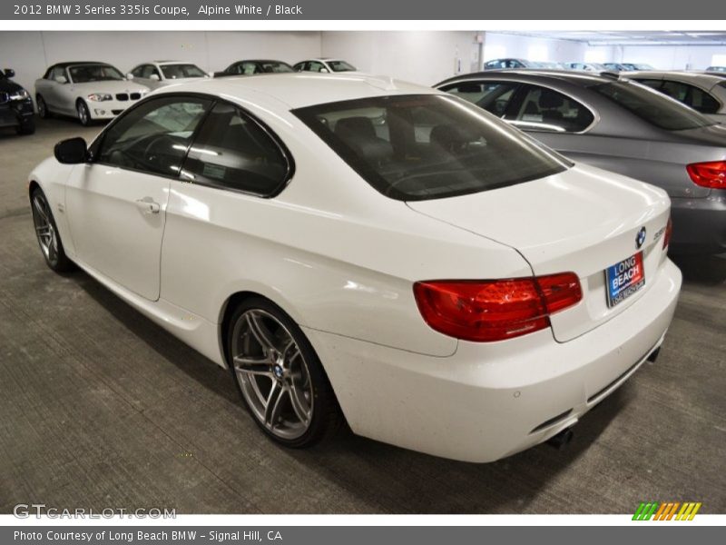 Alpine White / Black 2012 BMW 3 Series 335is Coupe