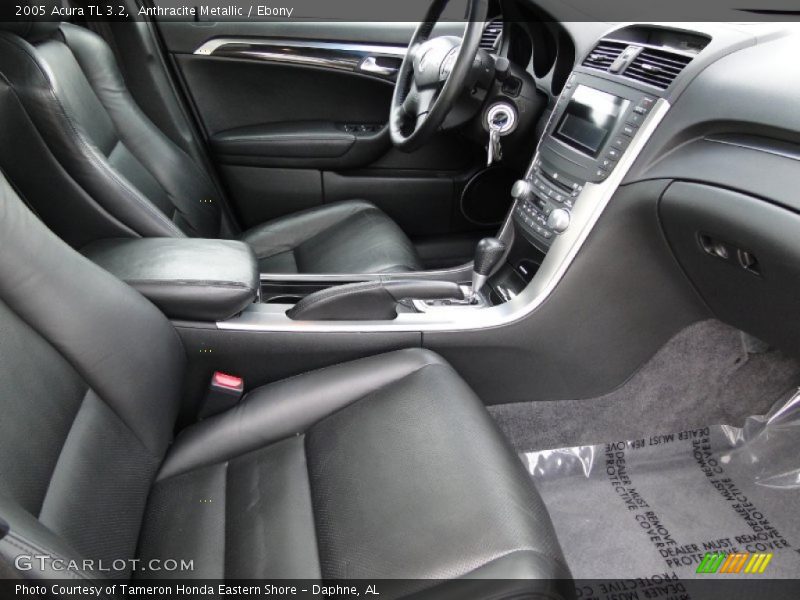 Anthracite Metallic / Ebony 2005 Acura TL 3.2