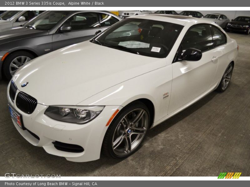 Alpine White / Black 2012 BMW 3 Series 335is Coupe