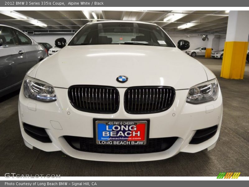 Alpine White / Black 2012 BMW 3 Series 335is Coupe