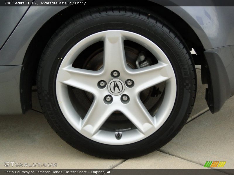 Anthracite Metallic / Ebony 2005 Acura TL 3.2