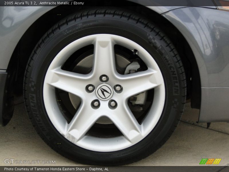 Anthracite Metallic / Ebony 2005 Acura TL 3.2