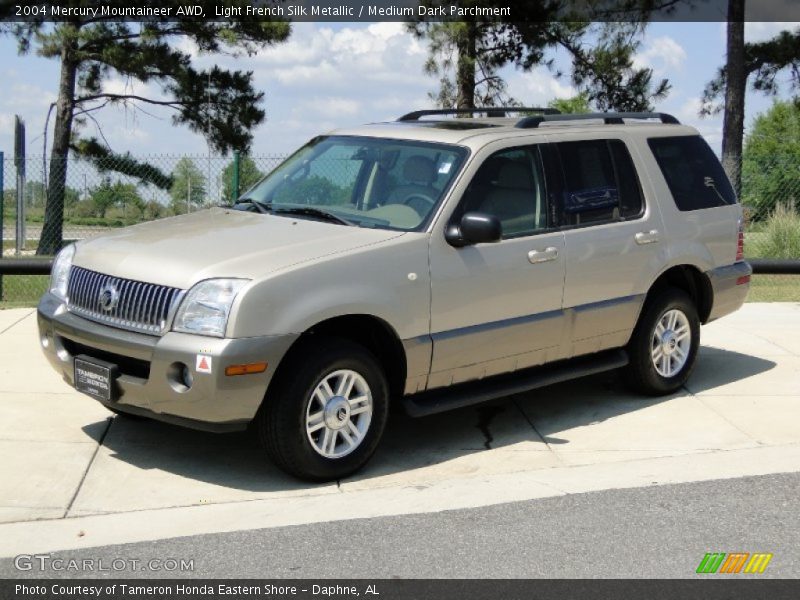 Light French Silk Metallic / Medium Dark Parchment 2004 Mercury Mountaineer AWD