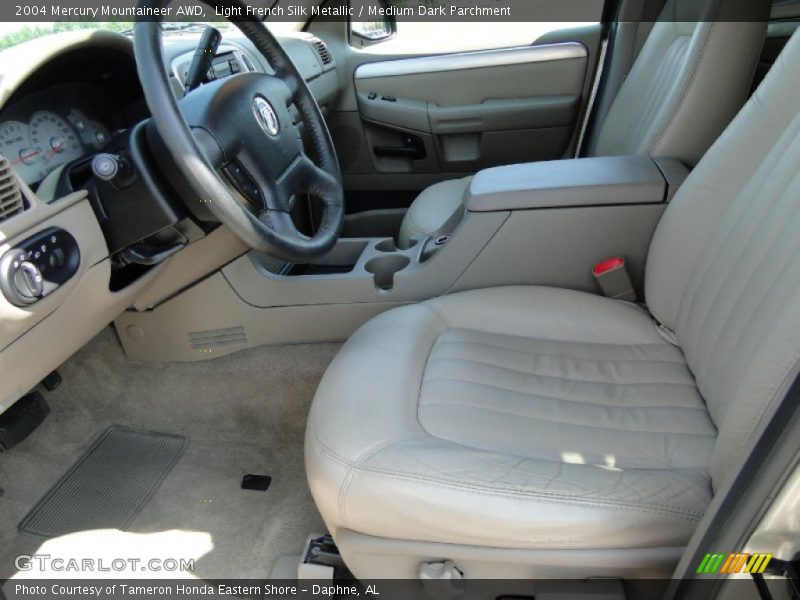Light French Silk Metallic / Medium Dark Parchment 2004 Mercury Mountaineer AWD