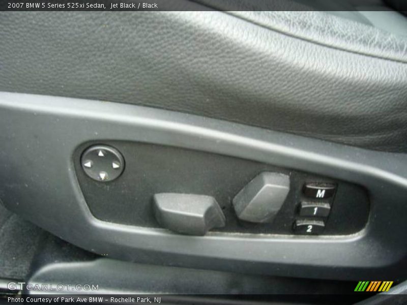 Jet Black / Black 2007 BMW 5 Series 525xi Sedan