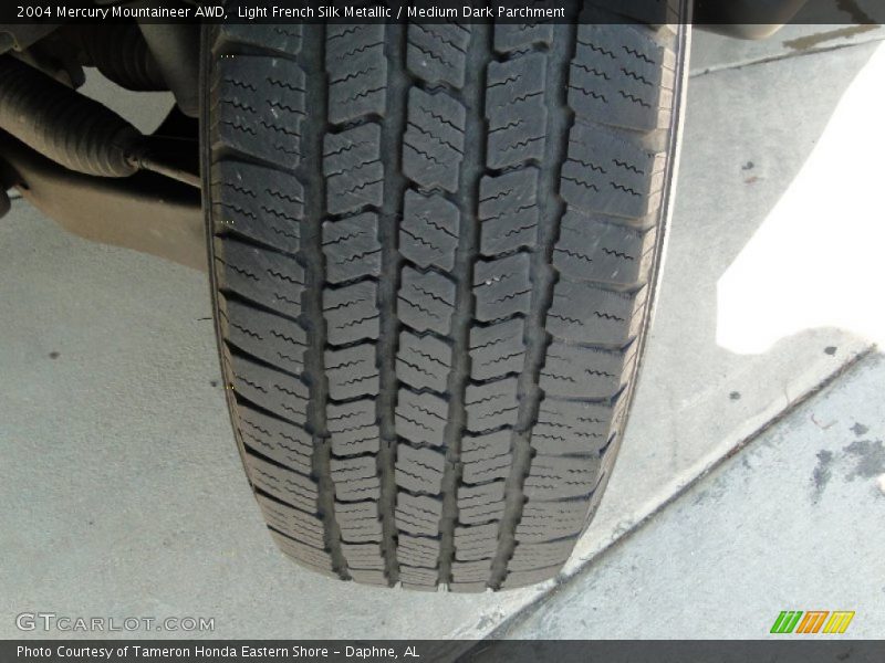 Light French Silk Metallic / Medium Dark Parchment 2004 Mercury Mountaineer AWD