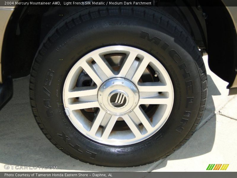Light French Silk Metallic / Medium Dark Parchment 2004 Mercury Mountaineer AWD