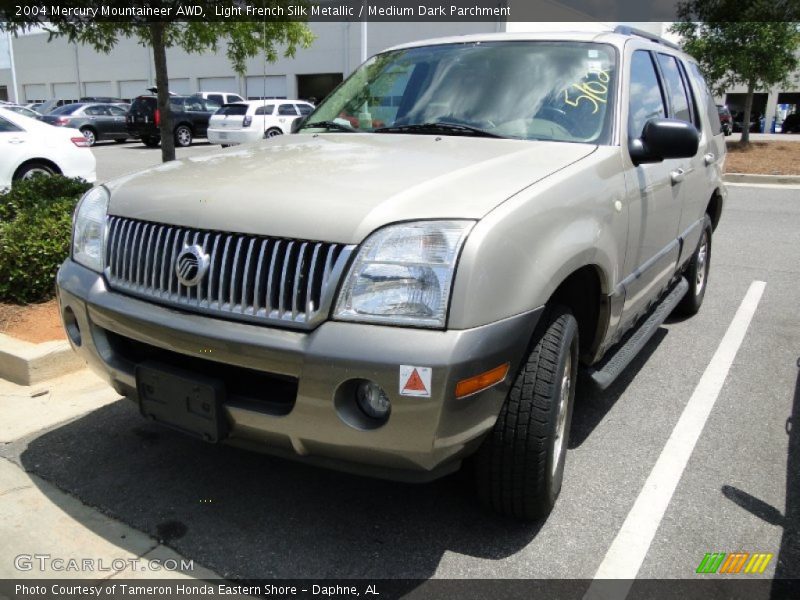 Light French Silk Metallic / Medium Dark Parchment 2004 Mercury Mountaineer AWD