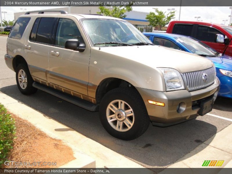 Light French Silk Metallic / Medium Dark Parchment 2004 Mercury Mountaineer AWD