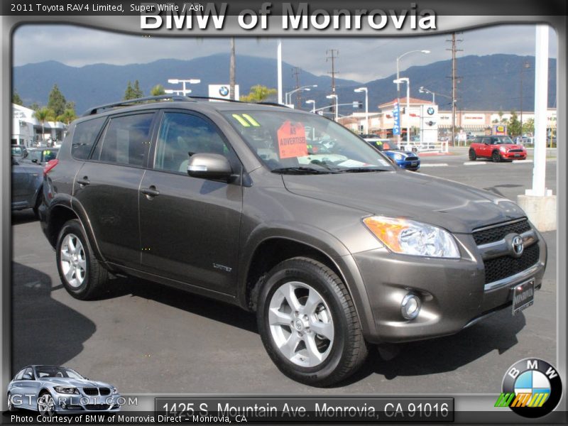Super White / Ash 2011 Toyota RAV4 Limited