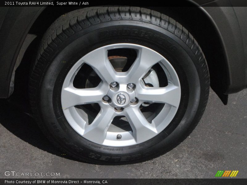 Super White / Ash 2011 Toyota RAV4 Limited