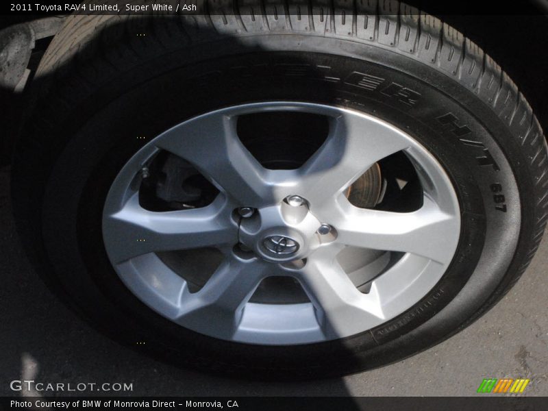 Super White / Ash 2011 Toyota RAV4 Limited