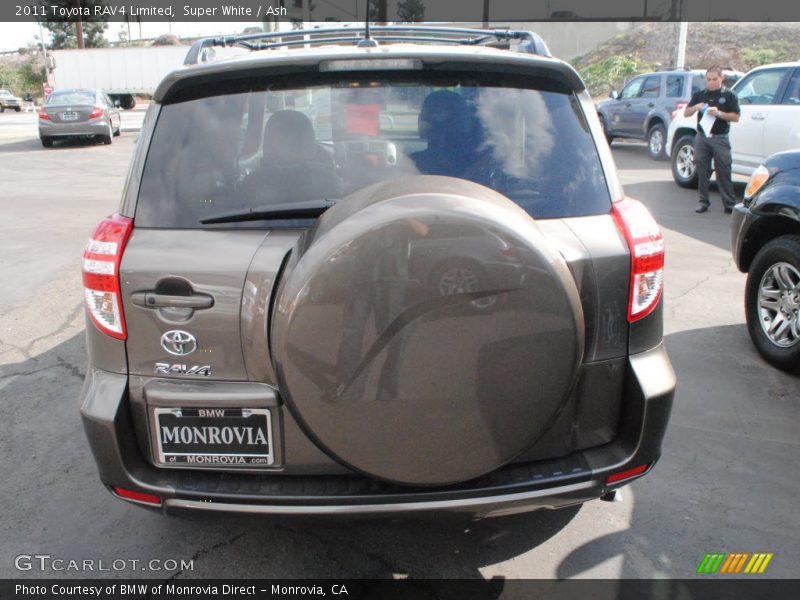 Super White / Ash 2011 Toyota RAV4 Limited