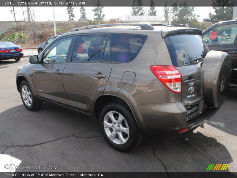 Super White / Ash 2011 Toyota RAV4 Limited