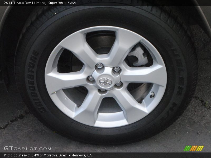 Super White / Ash 2011 Toyota RAV4 Limited