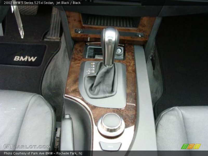 Jet Black / Black 2007 BMW 5 Series 525xi Sedan