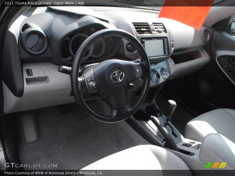 Super White / Ash 2011 Toyota RAV4 Limited