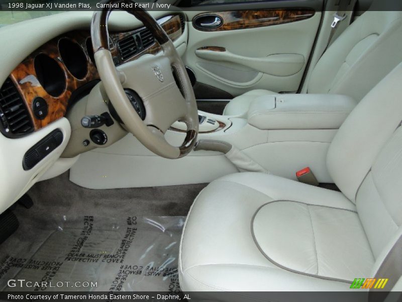  1998 XJ Vanden Plas Ivory Interior