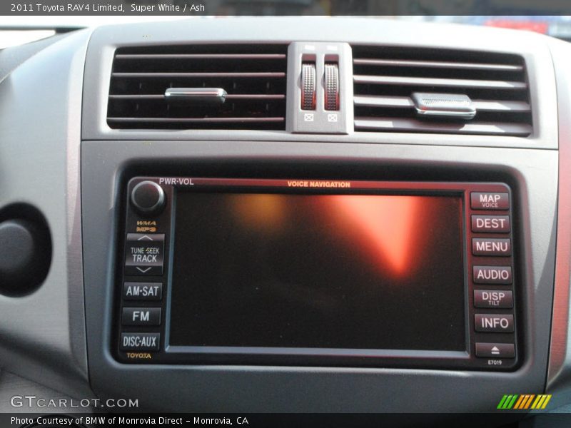 Super White / Ash 2011 Toyota RAV4 Limited