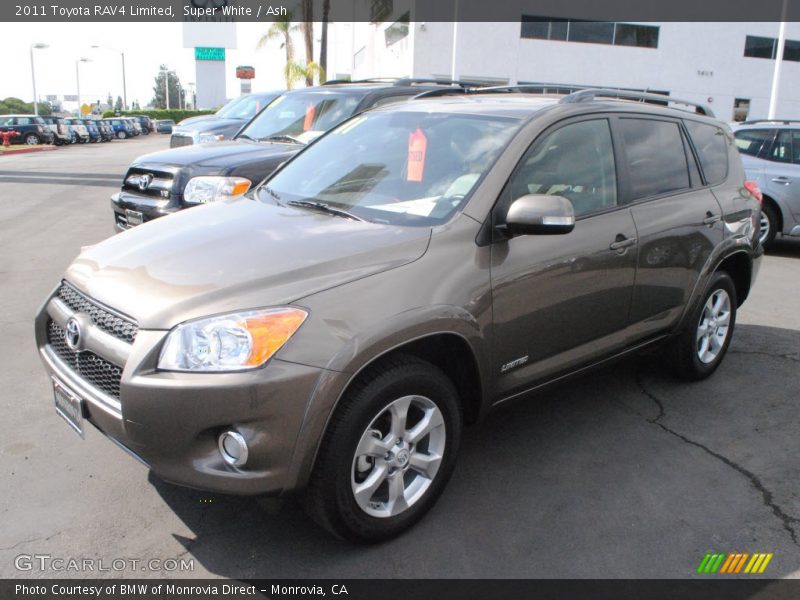 Super White / Ash 2011 Toyota RAV4 Limited