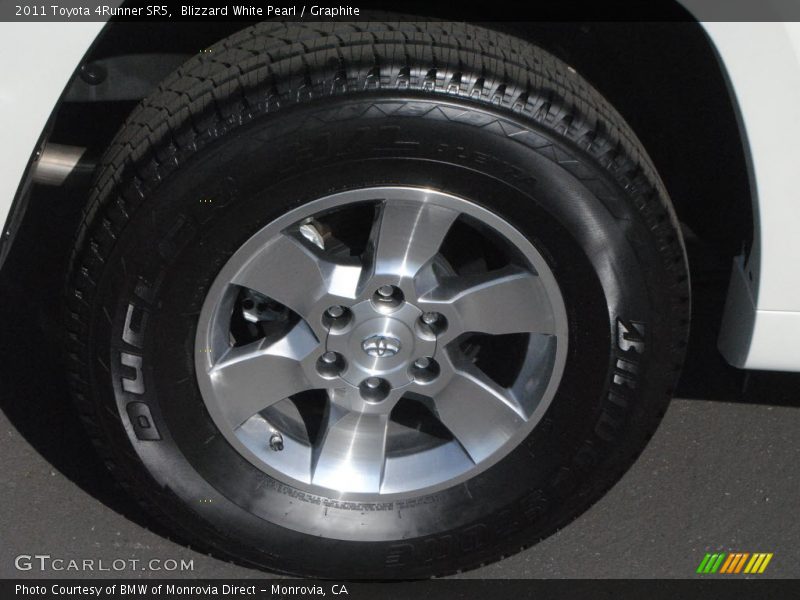 Blizzard White Pearl / Graphite 2011 Toyota 4Runner SR5