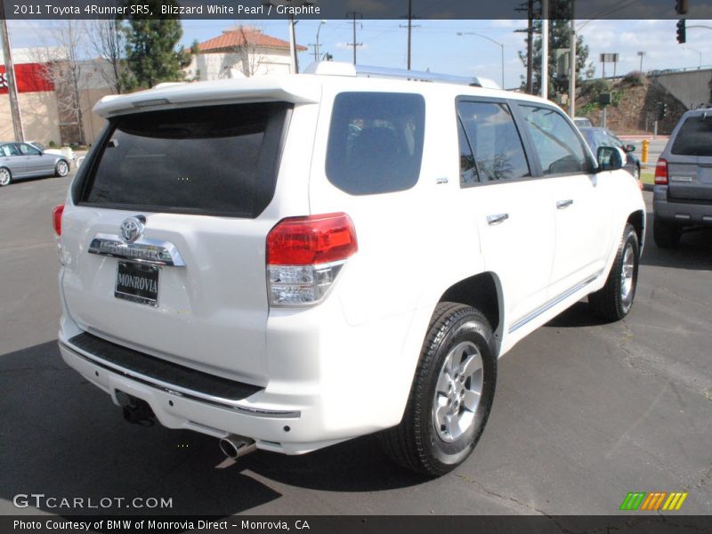 Blizzard White Pearl / Graphite 2011 Toyota 4Runner SR5