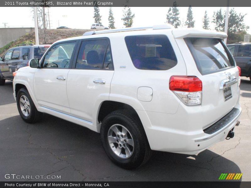 Blizzard White Pearl / Graphite 2011 Toyota 4Runner SR5