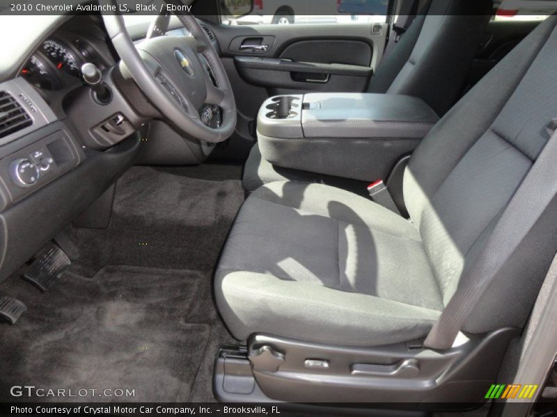 Black / Ebony 2010 Chevrolet Avalanche LS