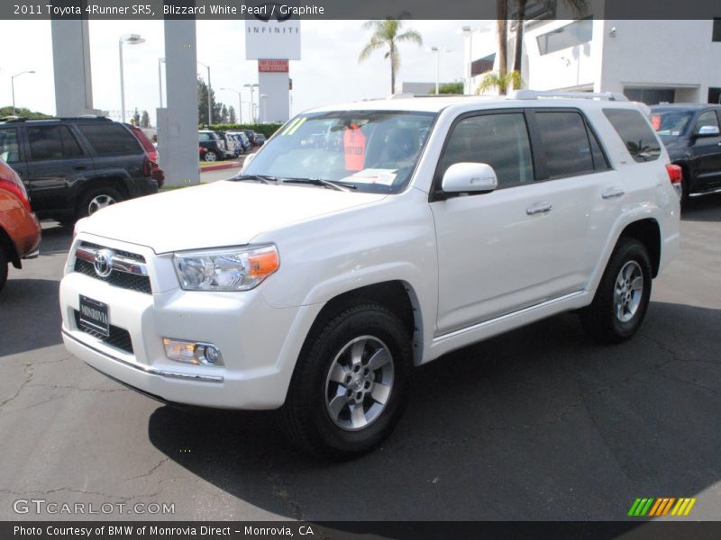 Blizzard White Pearl / Graphite 2011 Toyota 4Runner SR5